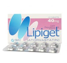 Lipiget Tablets 40mg 10's