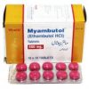 Myambutol Tablets 400mg 10X10’S
