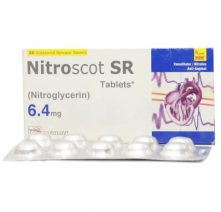 Nitroscot SR 6.4mg Tablet 30's