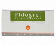 Pidogrel Tablets 75mg 10's