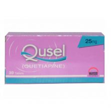 Qusel Tablets 25mg 30's