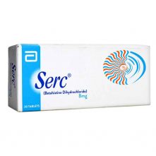Serc Tablets 8mg 30's