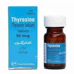 Thyroxine Tablets 50mcg 100's