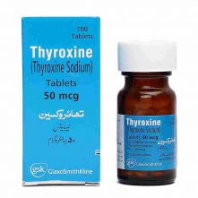 Thyroxine Tablets 50mcg 100's