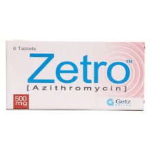 Zetro 500mg Tablets 6’S