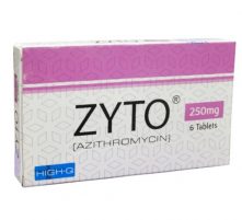 Zyto 250mg Tablets 6’S